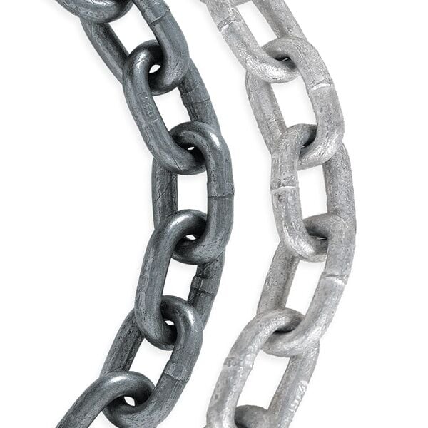 Koch Industries Grade 43 Self-Colored Welded Chain, 3/8-In, Sold By The Foot