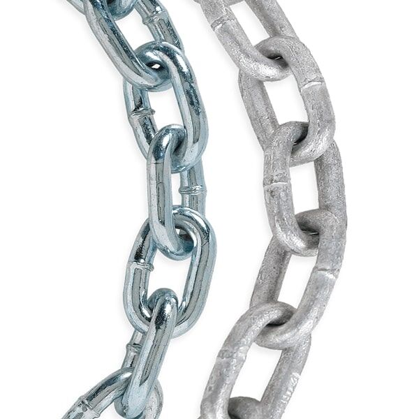 Koch Industries Grade30 Electro Galvanized Welded Chain, 1/4-In X 100-Ft