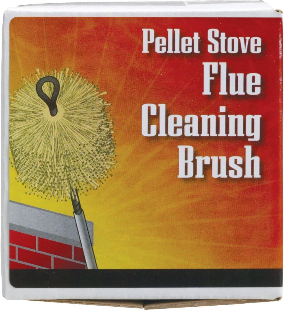 Meeco's Red Devil Pellet Stove Cleaning Brush, 4-In