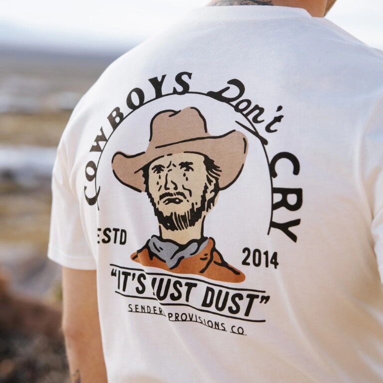 Sendero Provisions Co. Men's Cowboys Don't Cry T-Shirt