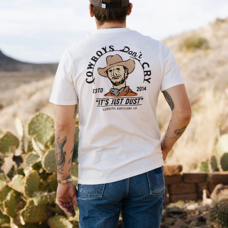 Sendero Provisions Co. Men's Cowboys Don't Cry T-Shirt