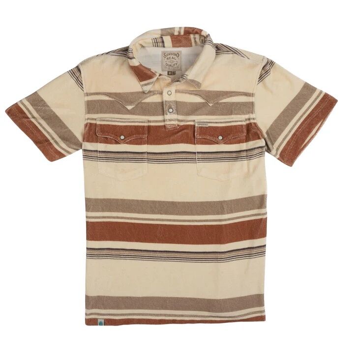 Sendero Provisions Co. Men's Cantina Terry Polo