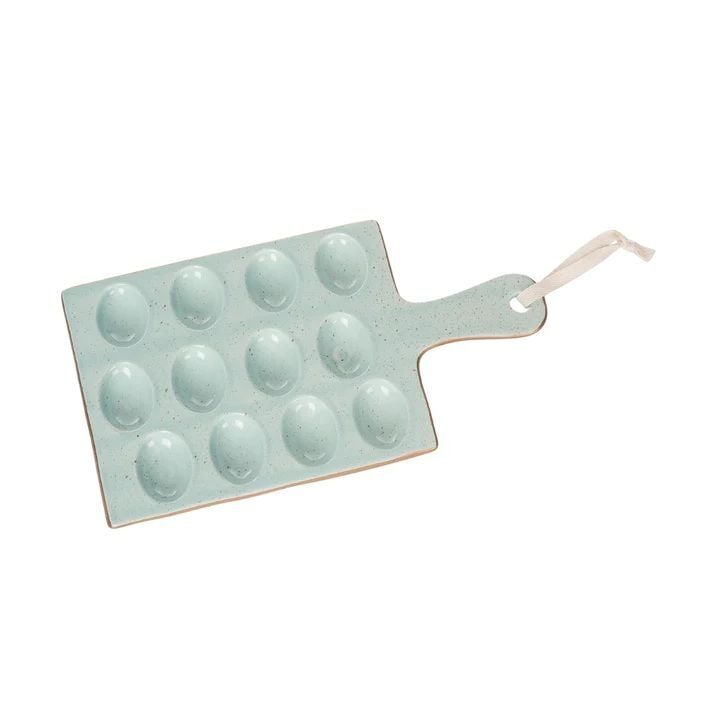 Transpac Ceramic Egg Board