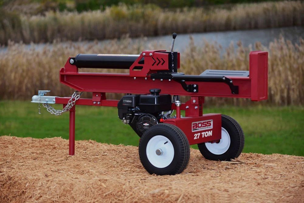 Boss Industrial 27 Ton Horizontal/ Vertical Gas Log Splitter