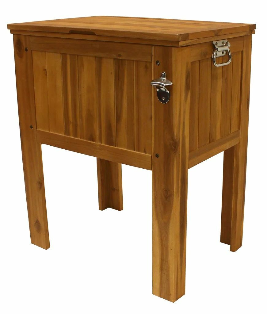 Leigh Country Slatted Wooden Cooler, 56-Qt