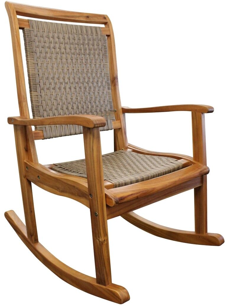 Leigh Country Sequoia Wicker Patio Rocker