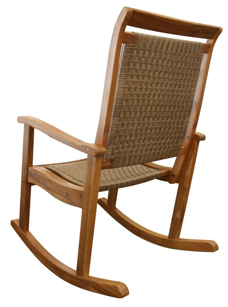 Leigh Country Sequoia Wicker Patio Rocker