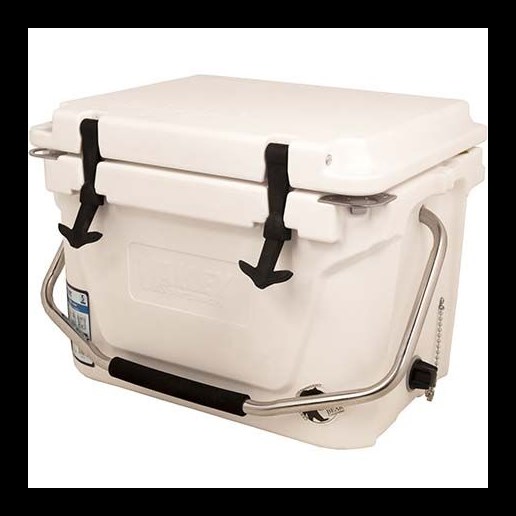 Valley Sportsman Cooler With Steel Handle - White, 20 qt
