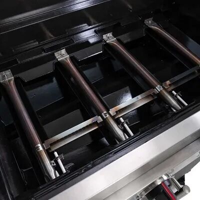 Lifetime 4-Burner Propane/Pellet Smoker Grill Combo