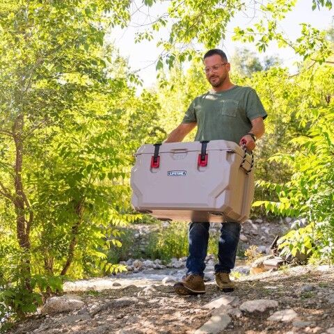 Lifetime Khaki High Performance Cooler, 65-Qt