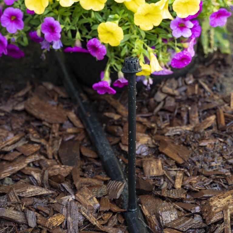 DIG Adjustable Radius 360° Pattern Drip Emitter On Spike, 1.3-Ft, 10-Pk