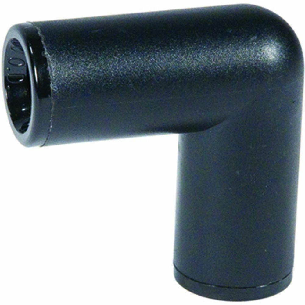 DIG Black Compression Elbow, 1/2-In