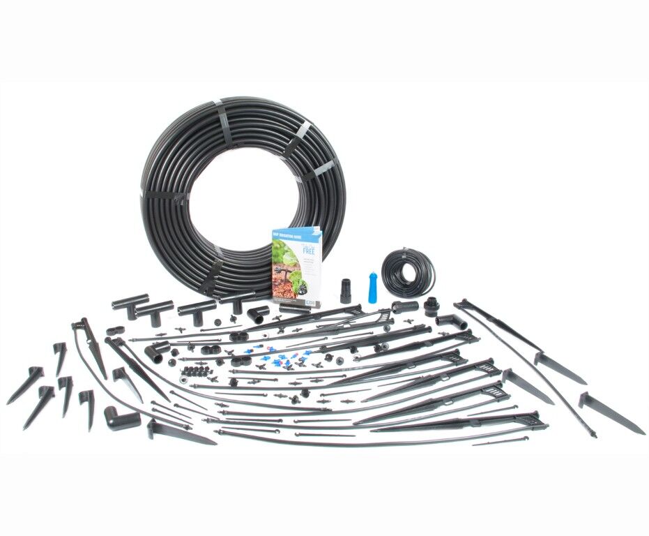 DIG Ultimate Drip Irrigation & Micro Sprinkler Kit, 30 PSI