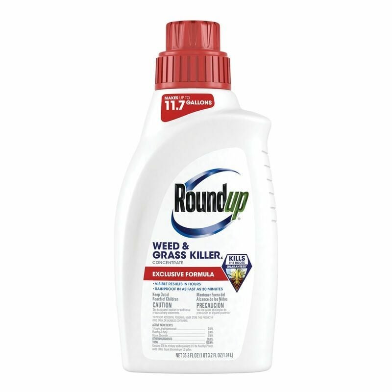 Roundup Weed & Grass Killer Concentrate, 35.2-Oz