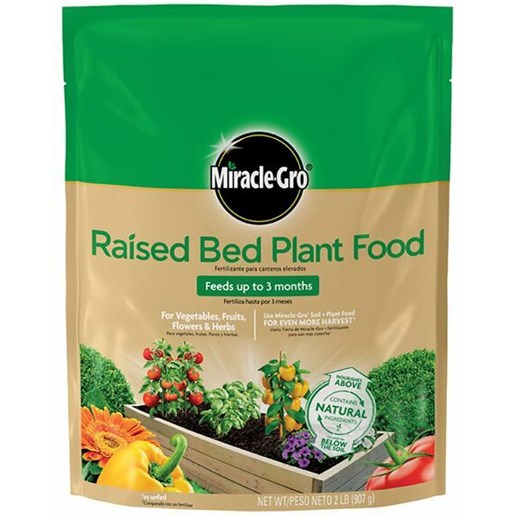 Miracle-Gro Plant Food Raised Bed - 2 lb