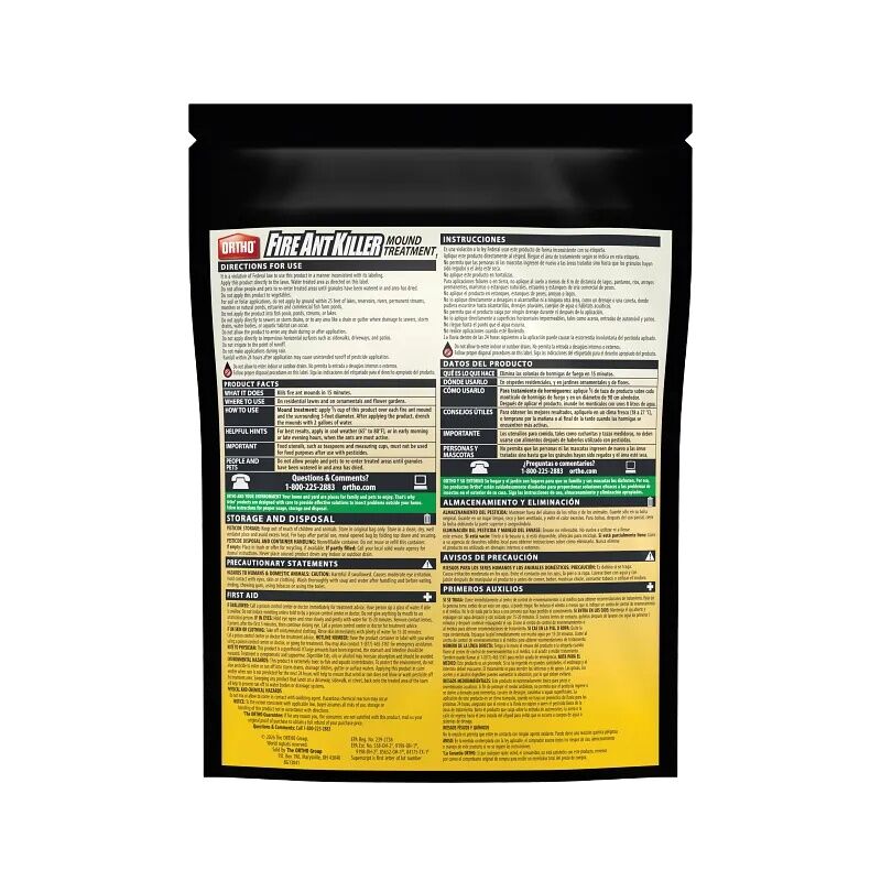 Ortho Fire Ant Killer Mound Treatment, 3-Lb