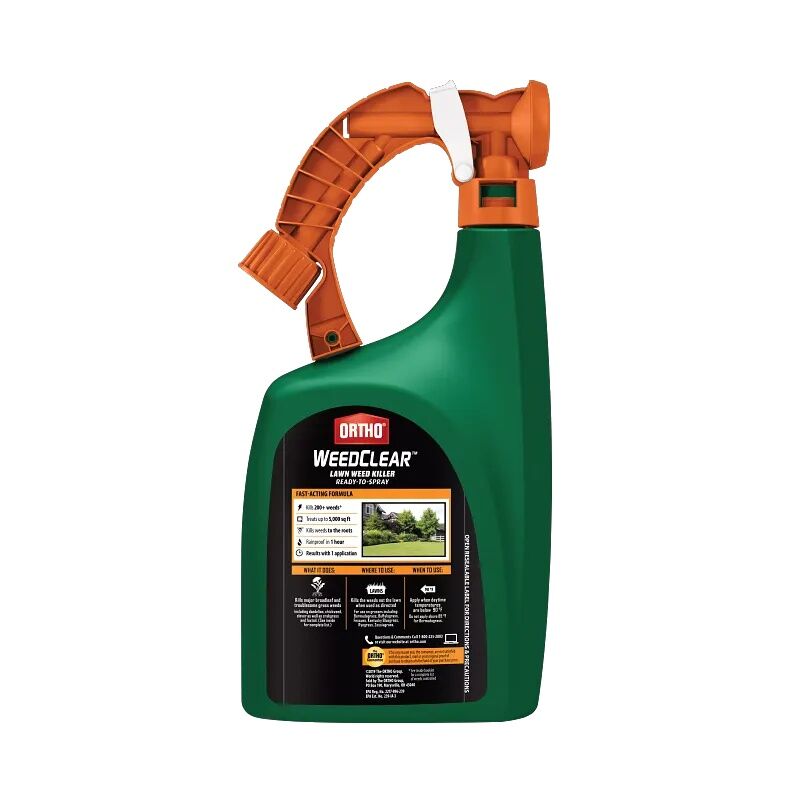 Ortho WeedClear Lawn Weed Killer North Ready to Spray, 32-Oz