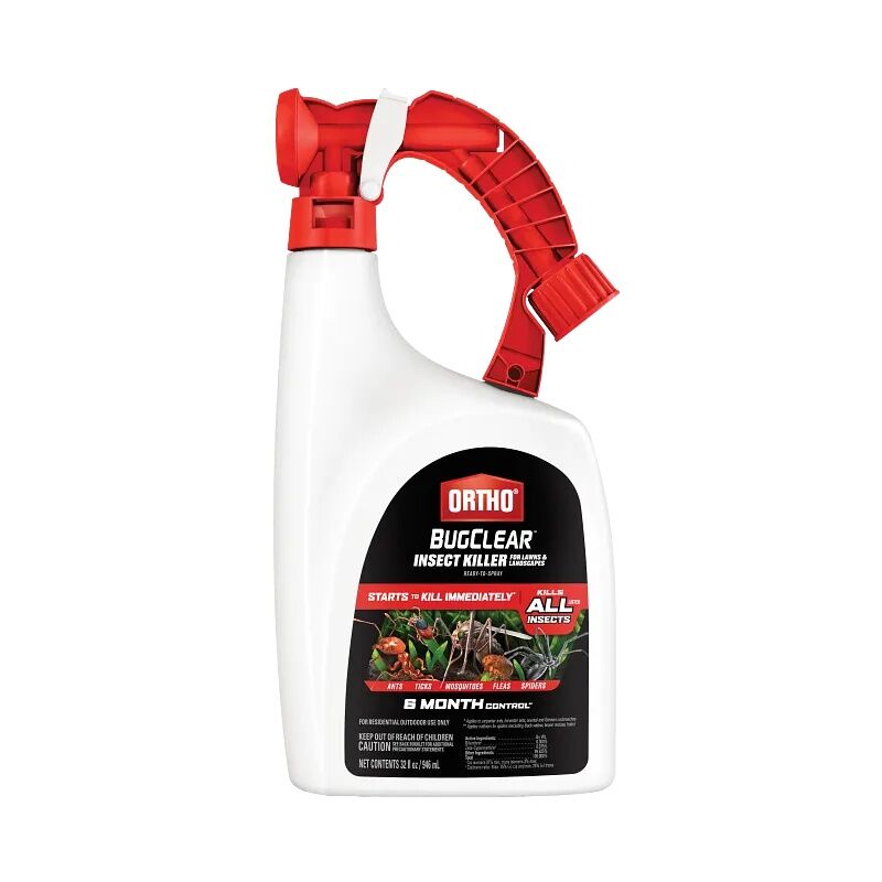 Ortho BugClear Insect Killer for Lawns & Landscapes Ready-To-Spray, 32-Oz