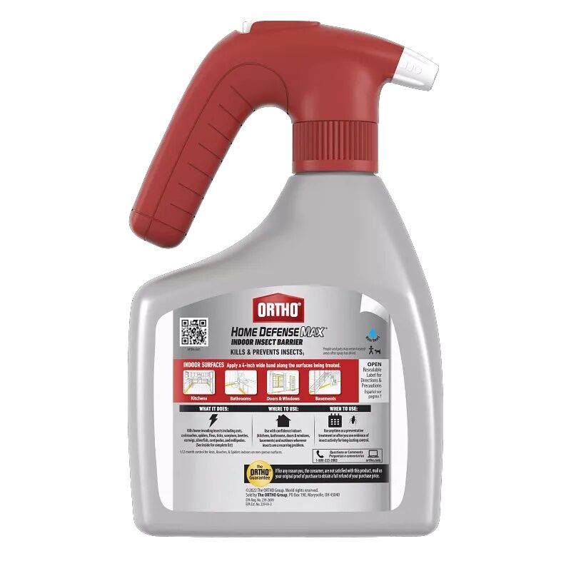 Ortho Home Defense MAX Indoor Insect Barrier QuickHand, 50-Oz