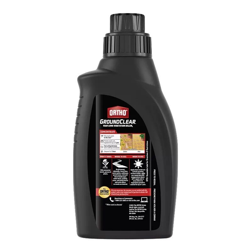 Ortho GroundClear Year Long Vegetation Killer Concentrate, 32-Oz