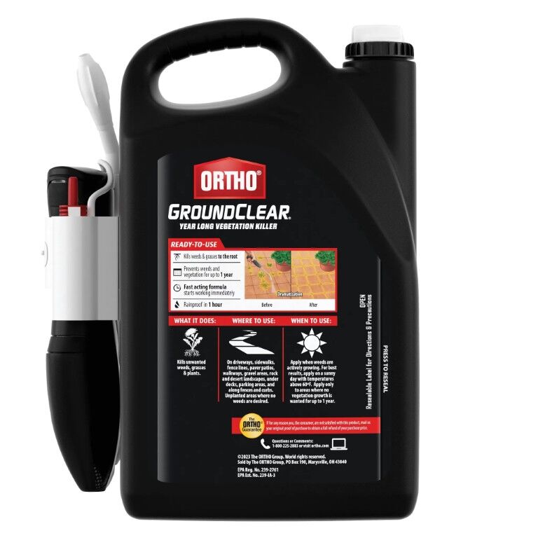 Ortho GroundClear Year Long Vegetation Killer with Comfort Wand, 1-Gal
