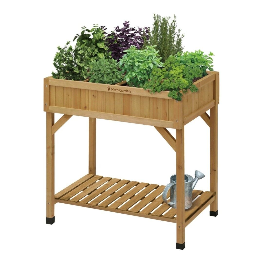 VegTrug Natural Herb Garden Planter, 30 in. x 22 in.