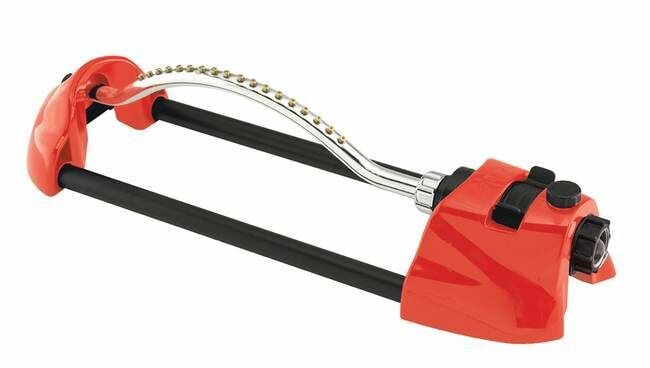 Dramm Red ColorStorm 3000 Square Feet Oscillating Sprinkler