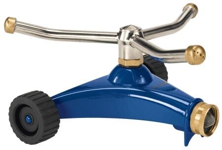 Dramm Blue ColorStorm 360° Pattern Whirling Sprinkler, 19-Ft