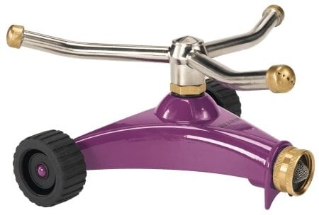 Dramm Berry ColorStorm 360° Pattern Whirling Sprinkler, 19-Ft