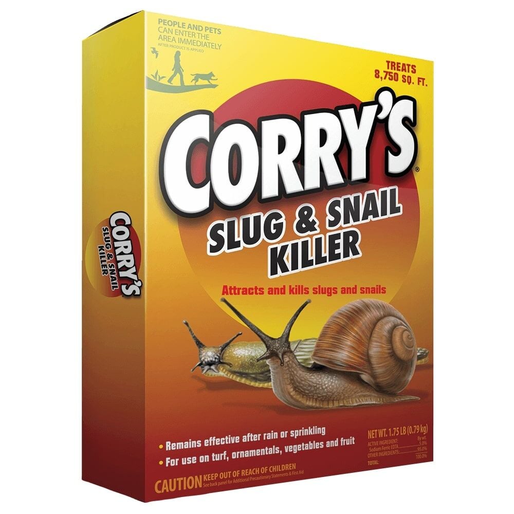 Corry's Slug & Snail Killer Ready-To-Use Pellets, 1.75-Lb