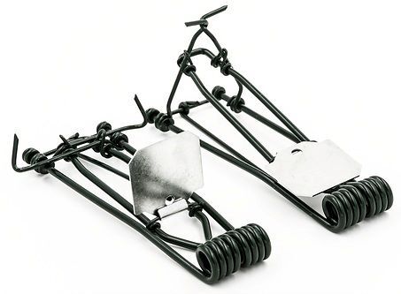 Gonzo 5000 Big Mac Steel Construction Mole & Gopher Traps, 2-Pk