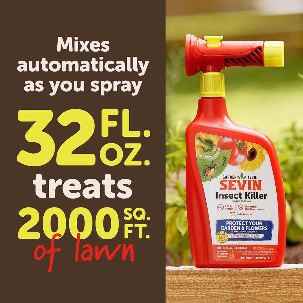 Sevin Insect Killer Ready To Spray - 1 qt