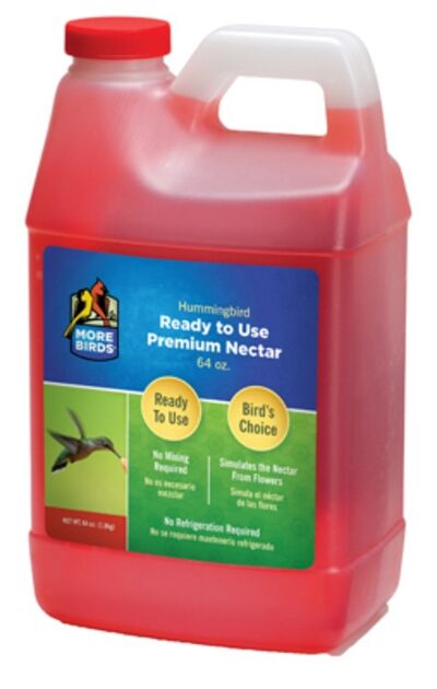 More Birds Hummingbird Nectar, 64-Oz. Liquid