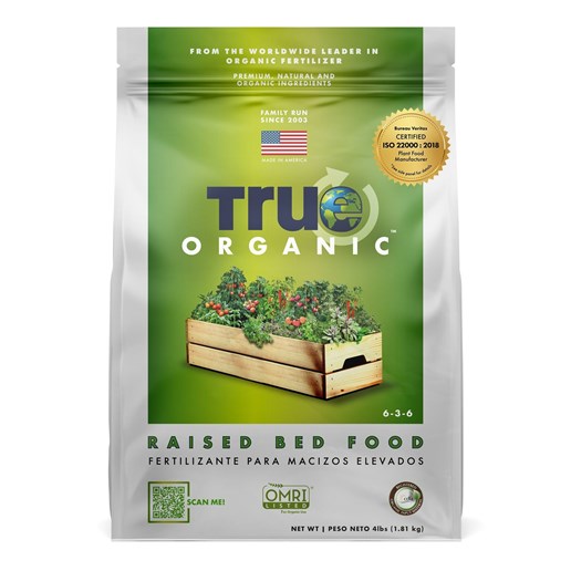 True Organic Raised Bed Food 6-3-6, 4-Lb