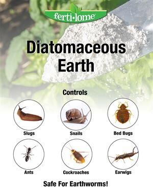 Ferti-Lome Diatomaceous Earth Crawling Insect Control Dust, 4-Lb