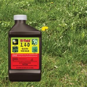 Hi-Yield 2, 4-D Selective Weed Killer, 32-Oz