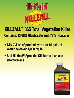 Hi-Yield KILLZALL 365 Total Vegetation Killer, 1-Gal