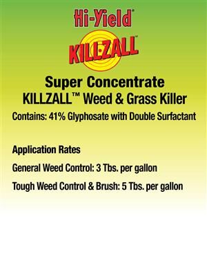 Hi-Yield Super Concentrate KILLZALL Weed & Grass Killer, 1-Gal