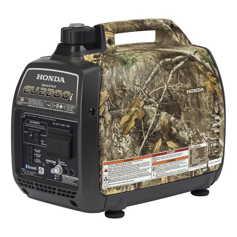 Honda EU2200i Camo 2200-Watt Portable Gas Co-Minder Inverter Generator