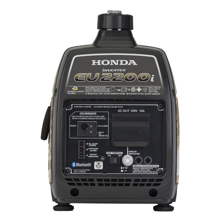 Honda EU2200i Camo 2200-Watt Portable Gas Co-Minder Inverter Generator