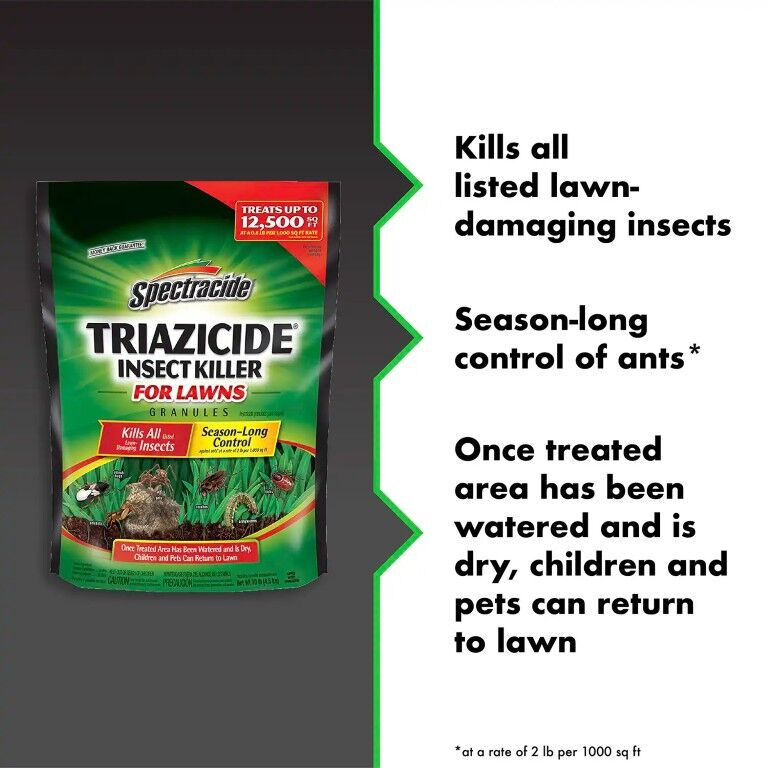 Spectracide Triazicide Insect Killer For Lawns Granules, 10-Lb