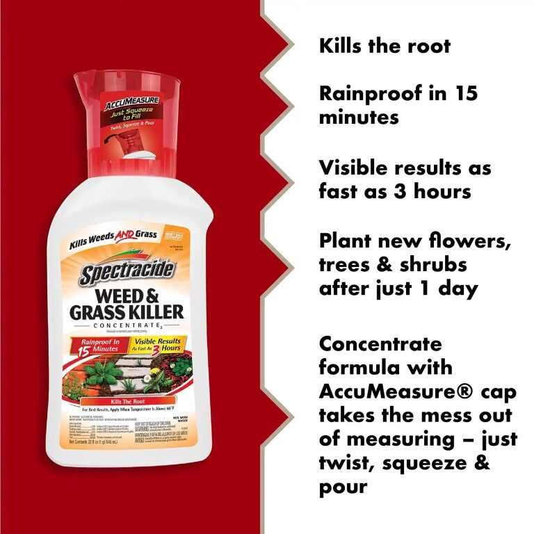 Spectracide Weed & Grass Killer, 32-Oz