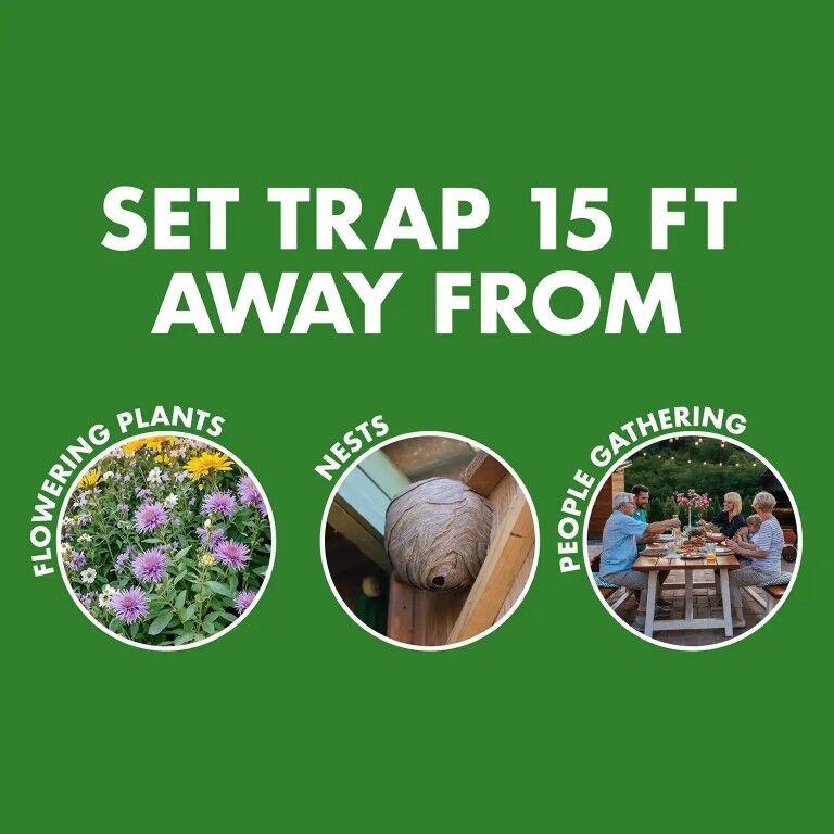 Spectracide Wasp, Hornet, & Yellowjacket Trap Refill