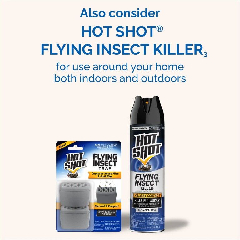 Hot Shot Flying Insect Trap, 2-Pk