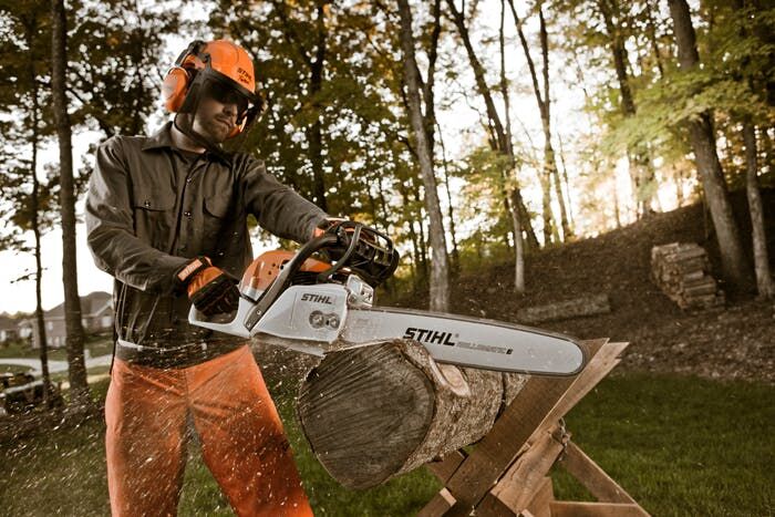 Stihl 20-In Bar with STIHL RAPID Micro 0.325-In Pitch 0.050 Gauge 81 Drive Links Chainsaw