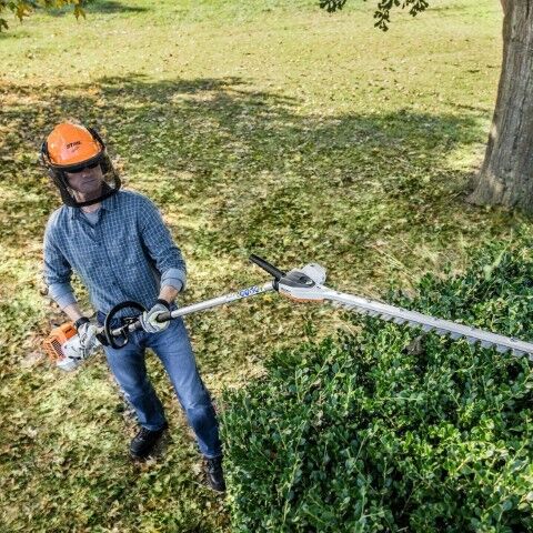 STIHL KombiSystem HL-KM 145° Adjustable Hedge Trimmer Attachment, 20 in.