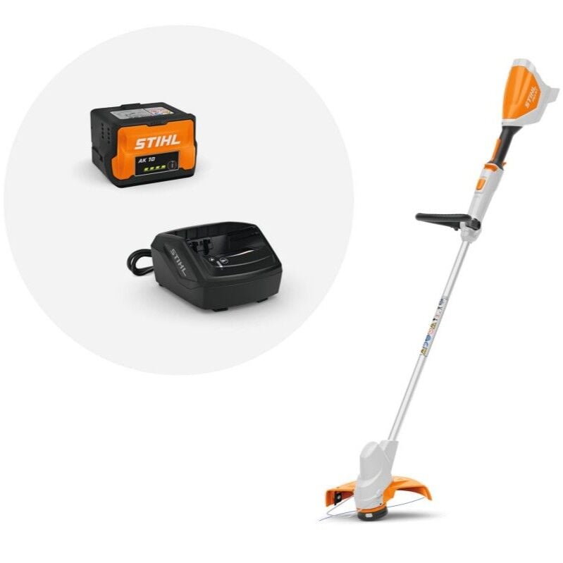 STIHL FSA 57 Battery Powered String Trimmer Kit With AK 20 Battery, 11 in.