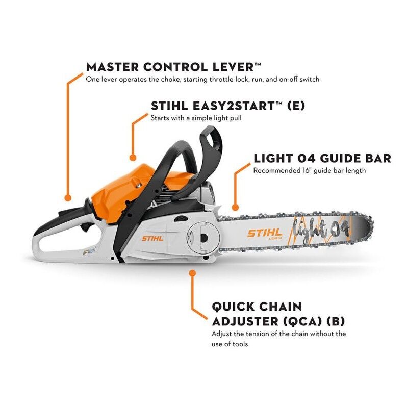 Stihl MS 182 C-BE 16-In Chain Saw