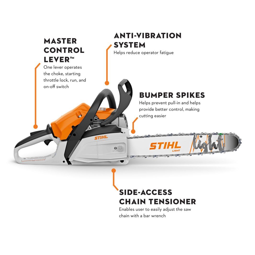 STIHL MS 162 16 in. Gas Chainsaw With 61 PMM3