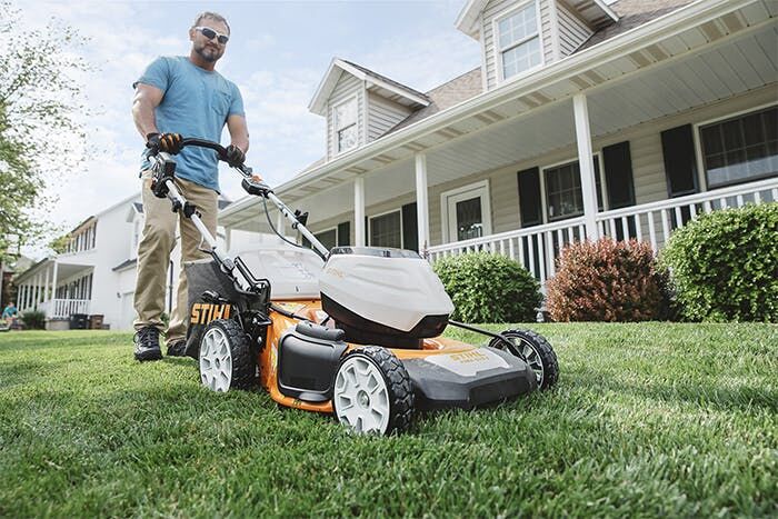 STIHL RMA 510 V 21-In Battery Powered Walk Behind Lawn Mower (Tool Only)